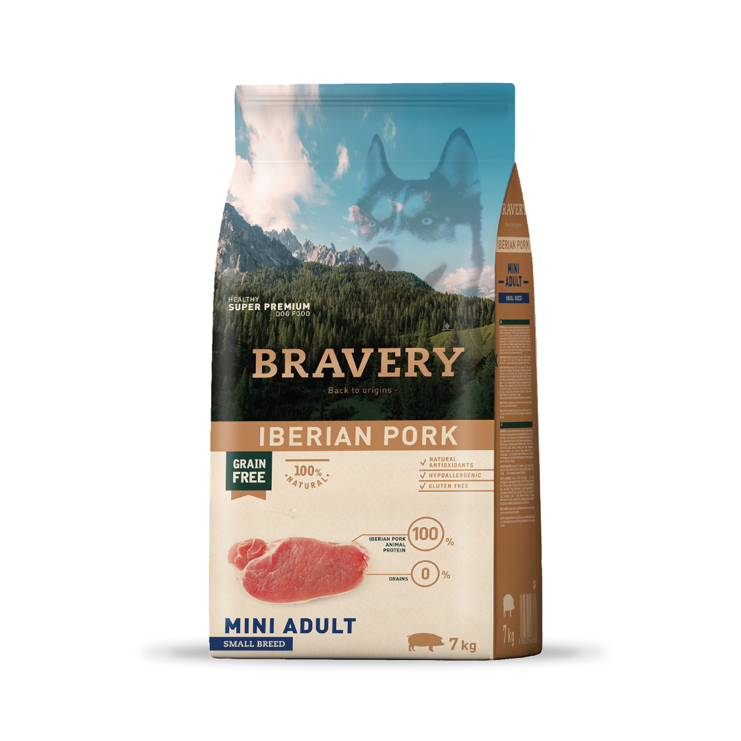 BRAVERY PERRO ADULTO RAZAS PEQUEÑAS CERDO