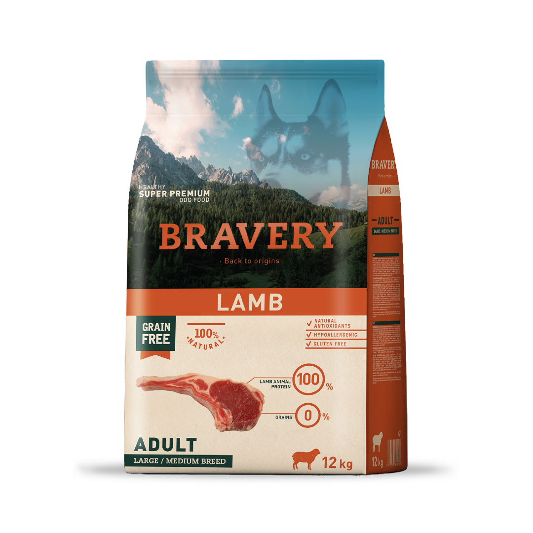 BRAVERY PERRO ADULTO RAZAS MEDIANAS Y GRANDES
