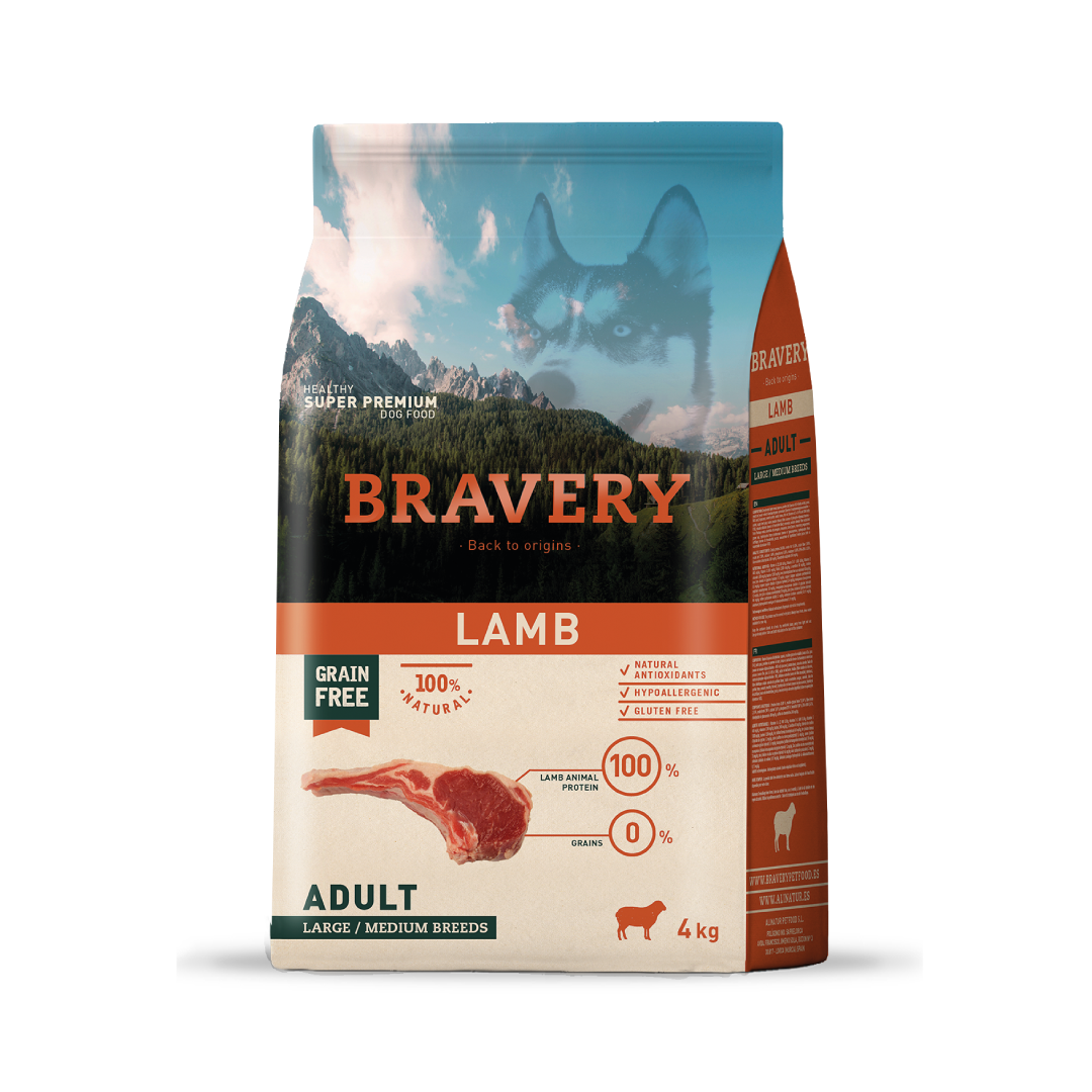 BRAVERY PERRO ADULTO RAZAS MEDIANAS Y GRANDES