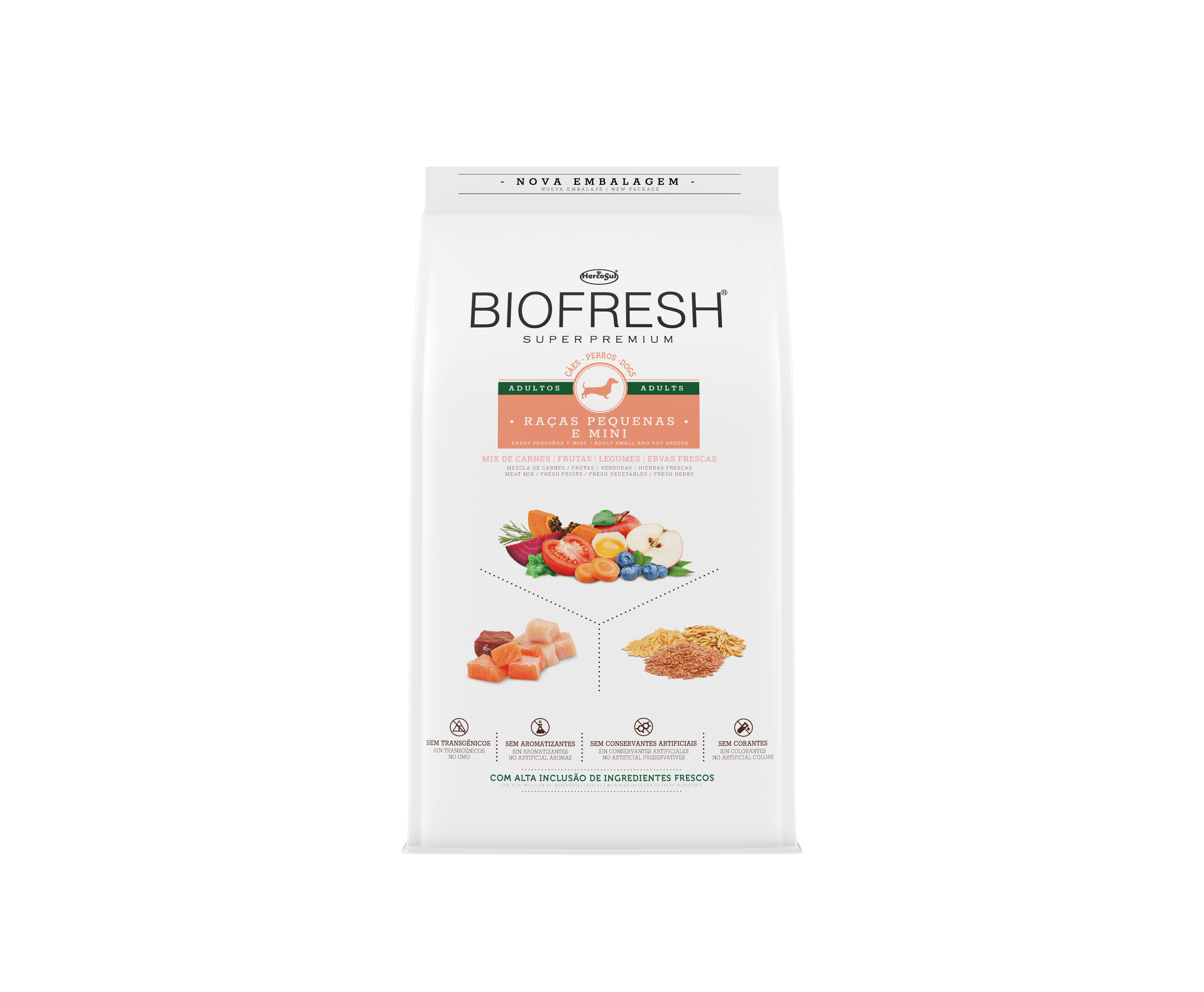 BIOFRESH PERRO ADULTO RAZAS PEQUEÑAS MIX